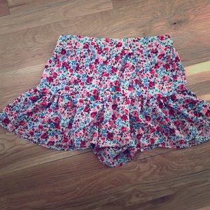 Floral shorts